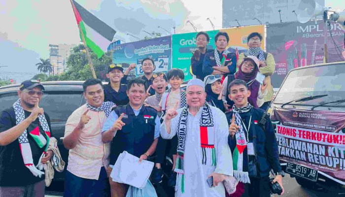 Lebih dari 30 Ribu Massa Padati Tugu Adipura Bela Palestina, Donasi Kemanusiaan Tembus Rp200 Juta