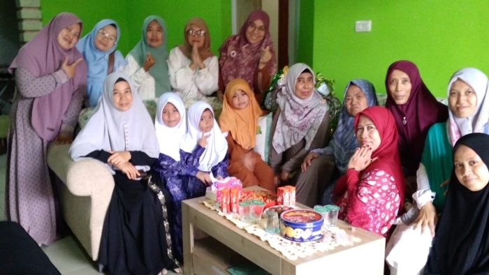 Keliling Komplek, Tradisi Unik Warga Perum BPK Bandar Lampung Rayakan Lebaran
