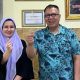 Nanda Indira Ziarah dan Minta Nasihat Tokoh Pendiri Pesawaran Alzier Dianis Thabranie