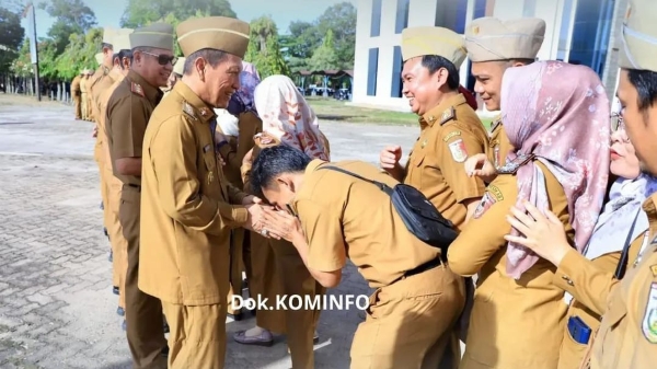 Bupati Tulang Bawang Pastikan Tidak Ada Jual Beli Jabatan dalam Halal Bihalal Pemkab