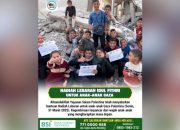 Senyum Lebaran Anak-anak Gaza di Tengah Nestapa, Donasi Indonesia Disalurkan Salam Palestina