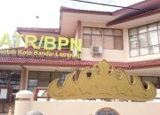 BPN Bandar Lampung Diduga Intervensi Disperkim, Langgar Perda Soal Siteplan