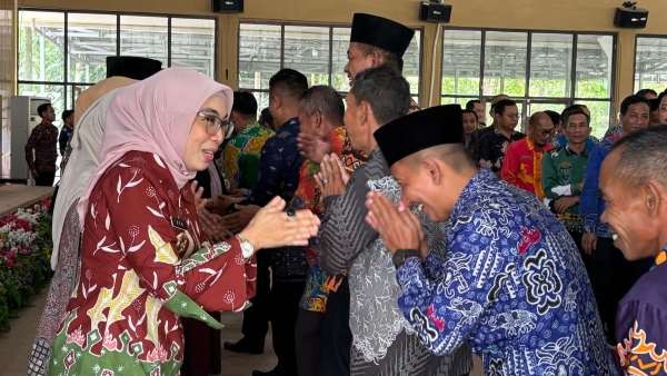 Eratkan Silaturahmi dan Sinergi Pembangunan, Pemkab Way Kanan Gelar Halal Bihalal