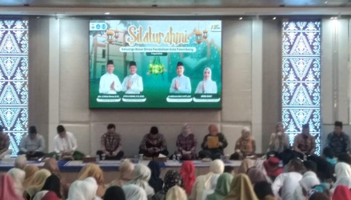 Jaga Kekompakan dan Sinergi, Disdik Palembang Gelar Halal Bihalal dan Lomba Kreatif Siswa