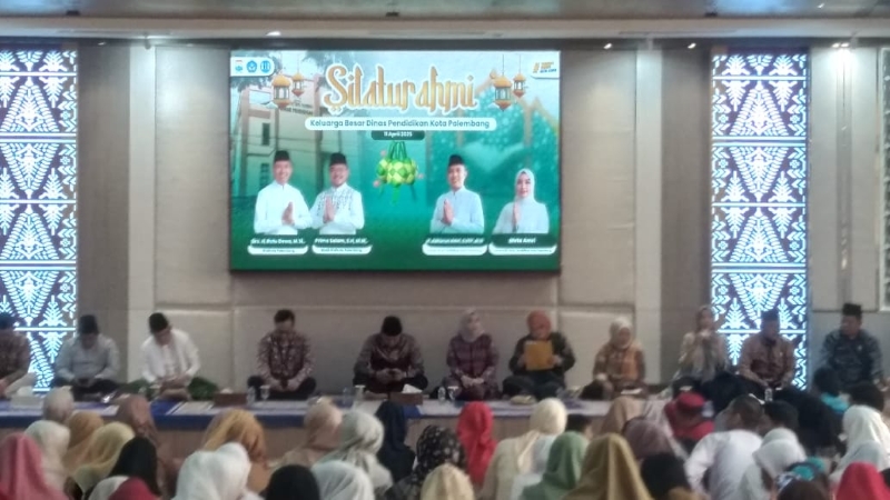 Jaga Kekompakan dan Sinergi, Disdik Palembang Gelar Halal Bihalal dan Lomba Kreatif Siswa