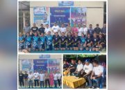 Haji Rifandy Malibu Hadiri Pembukaan Turnamen Bola Voli Meriahkan HUT Gereja di Sangihe