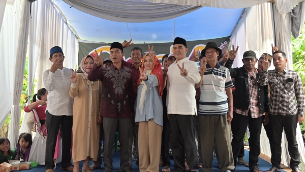 Cabup Nanda Indira Gebrak Way Khilau, Deklarasi Tim Relawan Pemenangan Jelang PSU