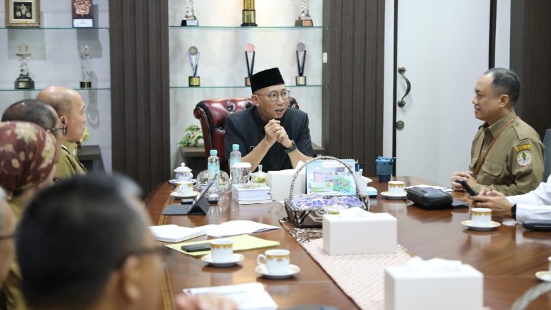 Gubernur Mirza Ajak BBTNBBS-TNWK Pulihkan Ekosistem Lampung Demi Hindari Konflik Satwa