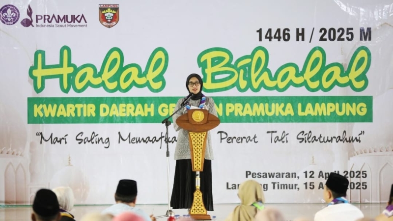 Jihan Nurlela Ajak Pramuka Jaga Semangat Kebersamaan