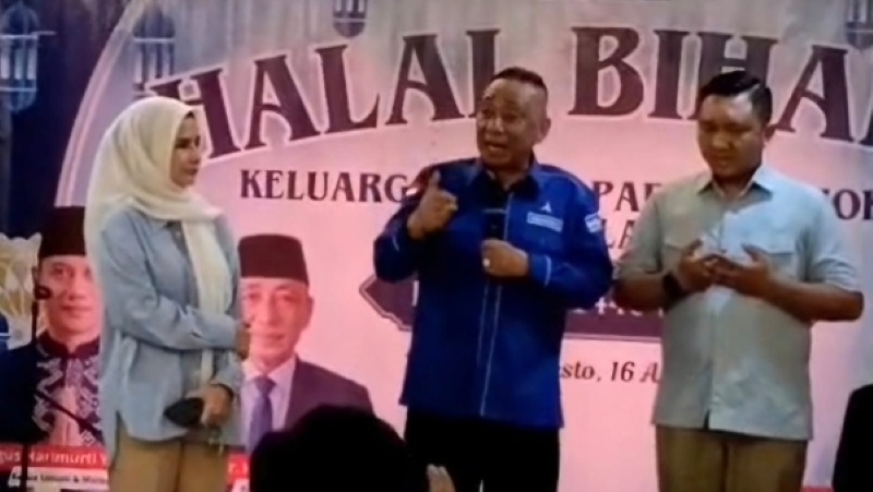Nanda-Anton Dapat Dukungan Penuh Demokrat di PSU Pesawaran
