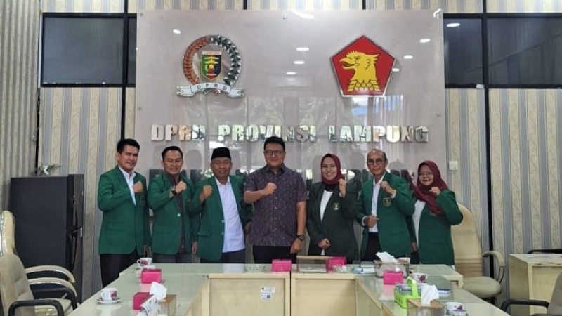 TP Sriwijaya Lampung Jalin Silaturahmi dengan Ketua DPRD, Matangkan Persiapan Halal Bi Halal Akbar