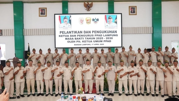 Gubernur Ajak PPAD Wujudkan Lampung Maju Menuju Indonesia Emas
