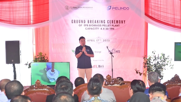 Groundbreaking Pabrik Biomass Digelar di Pelabuhan Sungai Lais Palembang, Dukung Transisi Energi dan Ekonomi Lokal
