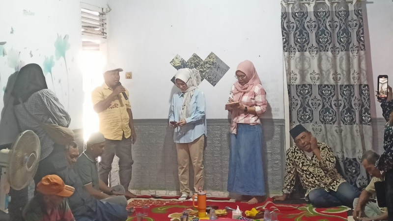 Petani Pesawaran Titip Harapan ke Nanda-Anton Jelang PSU