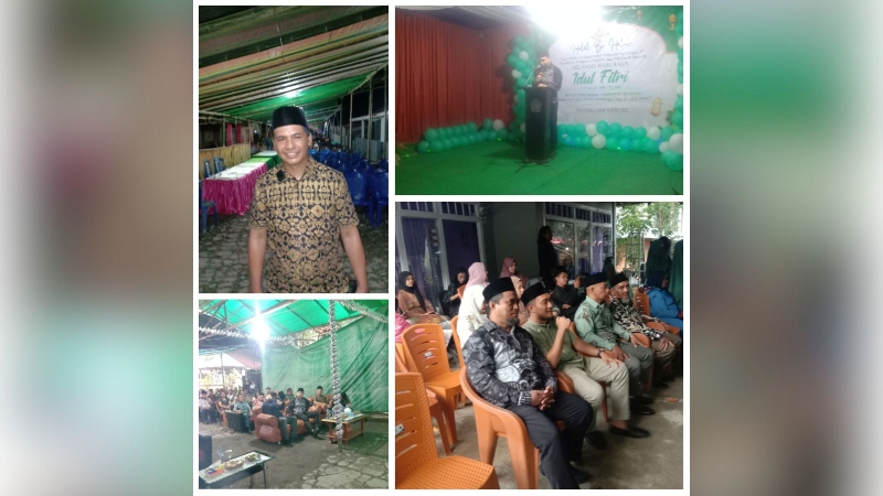 Bupati dan Wakil Bupati Sangihe Hadiri Halal Bihalal di Ngalipaeng II, Ajak Jaga Persatuan dan Toleransi