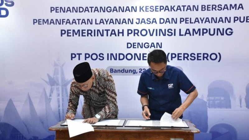 Lampung Jemput Bola Layanan Publik, Gandeng Pos Indonesia