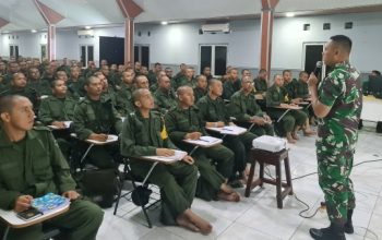 Paspers Brigif 4 Mar/BS Bekali Peserta SPPI dengan Bela Negara dan Sejarah Bangsa