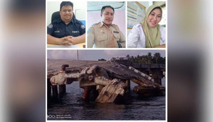 Dermaga Lipang Sangihe Hancur Diterjang Ombak, Ekonomi Warga Terancam