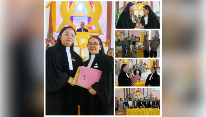 Kepemimpinan Majelis Jemaat Bukit Kasih Resmi Berganti