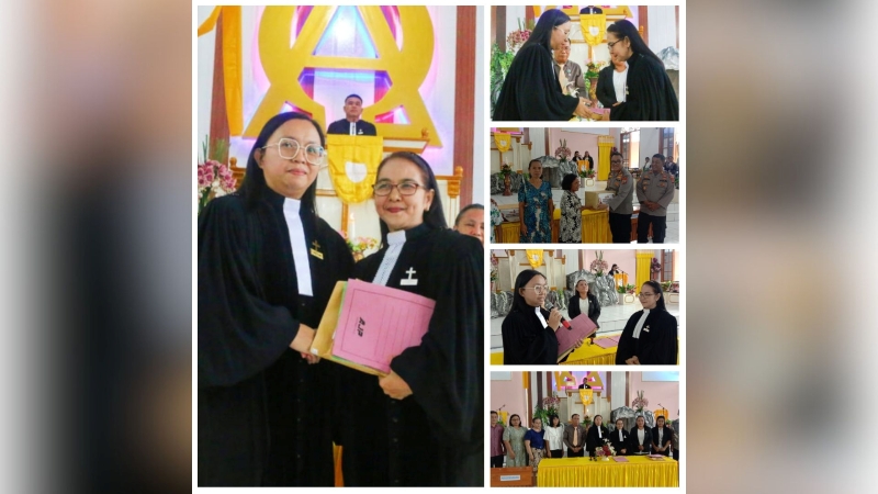 Kepemimpinan Majelis Jemaat Bukit Kasih Resmi Berganti