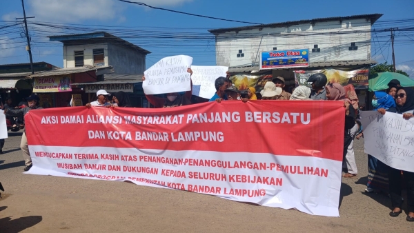 Aliansi Warga Panjang Lawan Oknum Provokator Bencana
