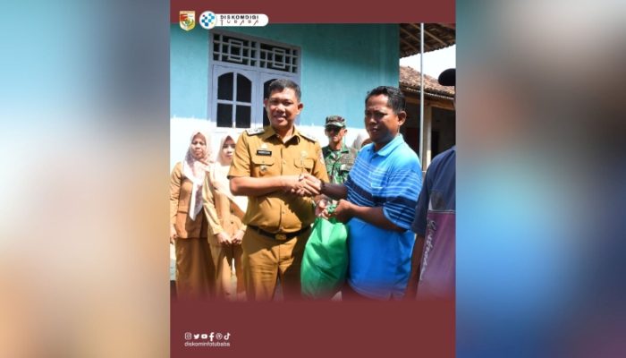 Wabup Tubaba Gandeng Baznas Salurkan Bantuan Korban Puting Beliung Tumijajar
