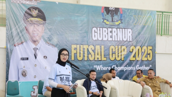 10 Kabupaten dan Kota Bersaing di Gubernur Futsal Cup Lampung