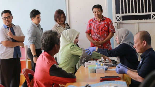 Nanda Indira Apresiasi Bakti Sosial PSMTI, Donor Darah Selamatkan Nyawa