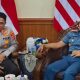 Kapolres Lhokseumawe Jalin Silaturahmi Erat dengan Danlanal