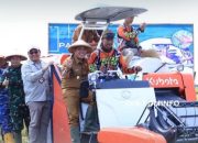 Panen Raya Padi Serentak di 14 Provinsi, Tulang Bawang Catat Hasil Memuaskan