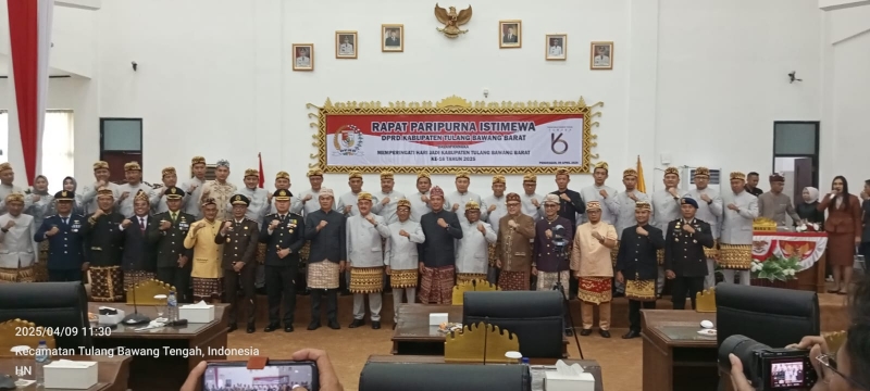 HUT ke-16 Tubaba, Bupati Novriwan Ajak Masyarakat Bersinergi Majukan Daerah