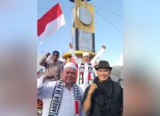 Poros Wartawan Lampung Bersama 30 Ribu Warga Lampung Padati Aksi Solidaritas Palestina