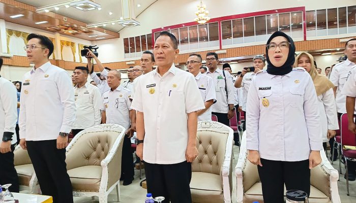 Bupati Tulang Bawang Hadiri Peluncuran Koperasi Merah Putih di Lampung