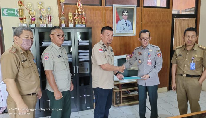 Way Kanan dan Lampung Barat Perkuat Kerjasama Penanggulangan Bencana