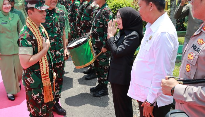 Plt. Bupati Way Kanan Sambut Kunjungan Kerja Pangdam II/Sriwijaya