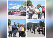 Simbol Solidaritas, Polres Sangihe Berbagi dengan Buruh Pelabuhan