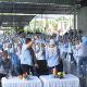 Ratusan Emak-Emak Deklarasikan Dukungan untuk Nanda-Anton di PSU Pesawaran