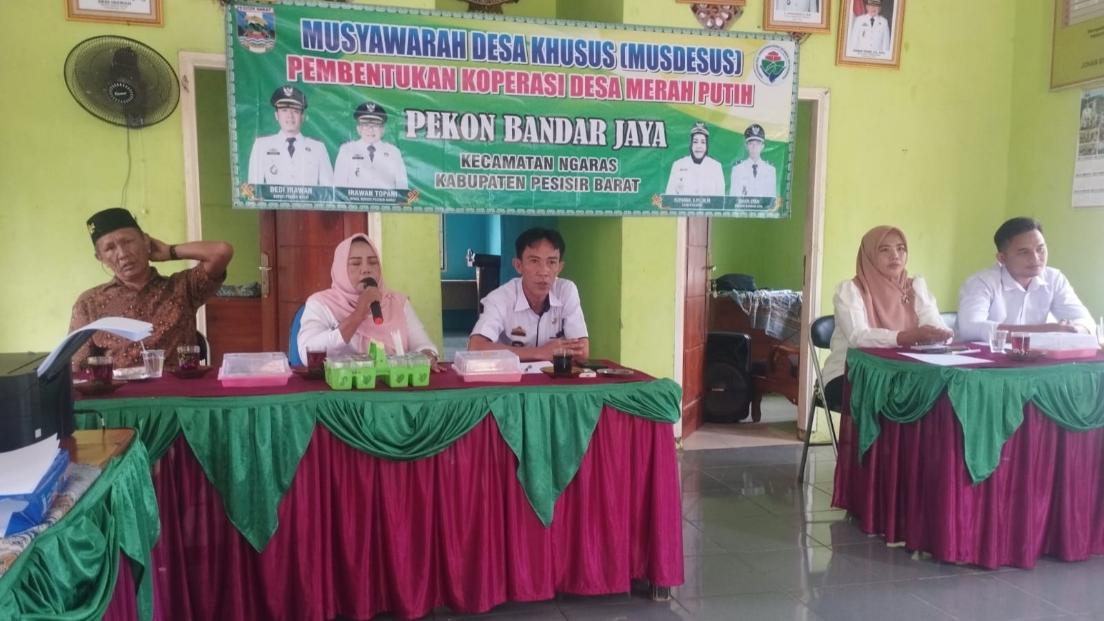Pekon Bandar Jaya Ngaras Bentuk Koperasi Merah Putih