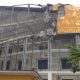 Atap Kantor DPRD Pesawaran Ambruk, Satu Satpol PP Terluka