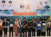 Bupati Kukuhkan Pengurus Sanggar Seni Teluk Stabas 2025-2030
