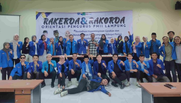 PMII Lampung Gelar Rakerda dan Orientasi, Perkuat Soliditas Organisasi