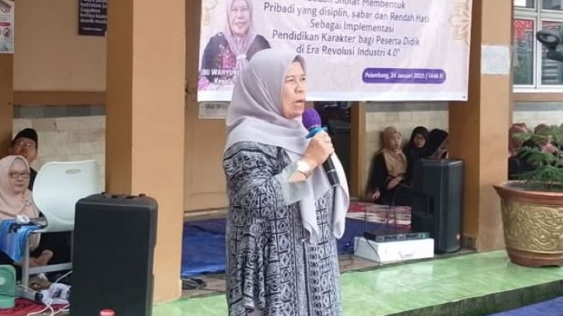 Kepala SMPN 19 Palembang Ajak Perkuat Pendidikan Inklusif di Hardiknas 2025