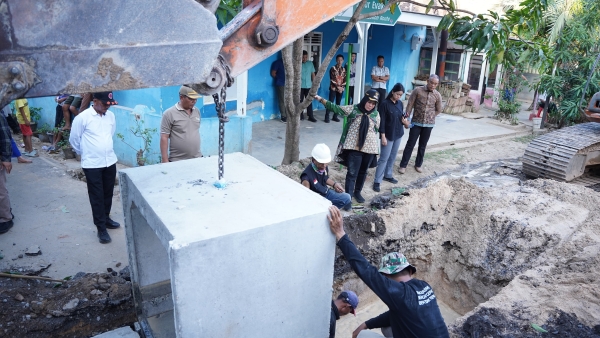 Pemkot Gercep Atasi Banjir Panjang Utara, Bangun Saluran Air Baru Sepanjang 300 Meter