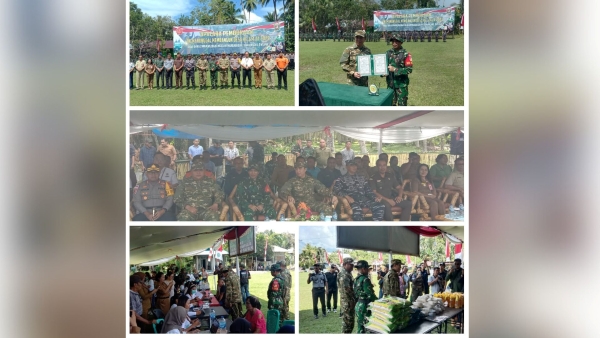 Bupati Sangihe Buka TMMD ke-124, Fokus Pemerataan Pembangunan dan Ketahanan Wilayah