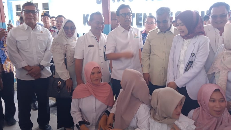 Menkes Resmikan Pembangunan RSUD K.H. Muhammad Thohir Pesisir Barat