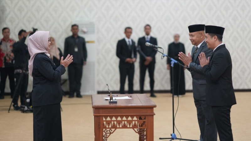 Rektor Unila Rombak Kabinet: Tiga Pejabat Baru Dilantik