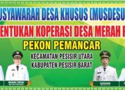Pemdes Pemancar Bentuk Kopdes Merah Putih, Dorong Kemandirian Ekonomi Masyarakat