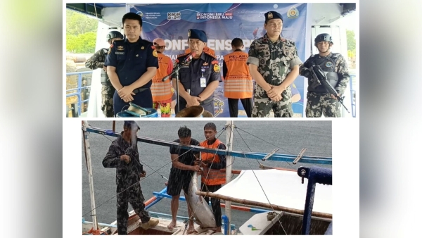 KKP Kembali Sikat Kapal Filipina di Laut Sulawesi, Total 4 KIA Ilegal Tertangkap dalam Dua Pekan