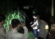 Polsek Semaka dan Uspika Imbau Warga Setop Aktivitas di Way Semaka Pasca Serangan Buaya