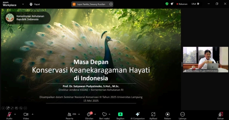 Semnas Konservasi: Langkah menjaga Warisan Alam